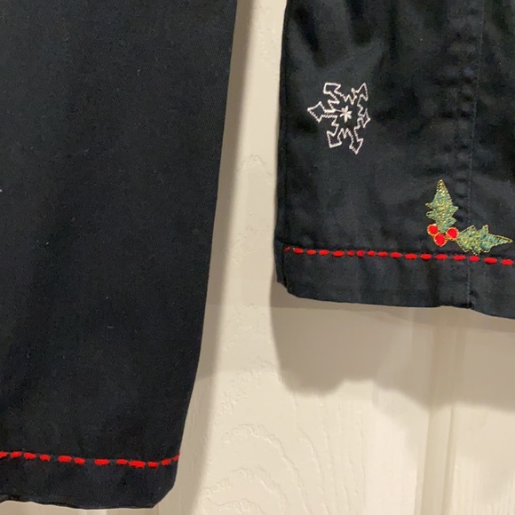Life Style Christmas Holiday Jacket Size Small Vintage - Picture 4 of 6